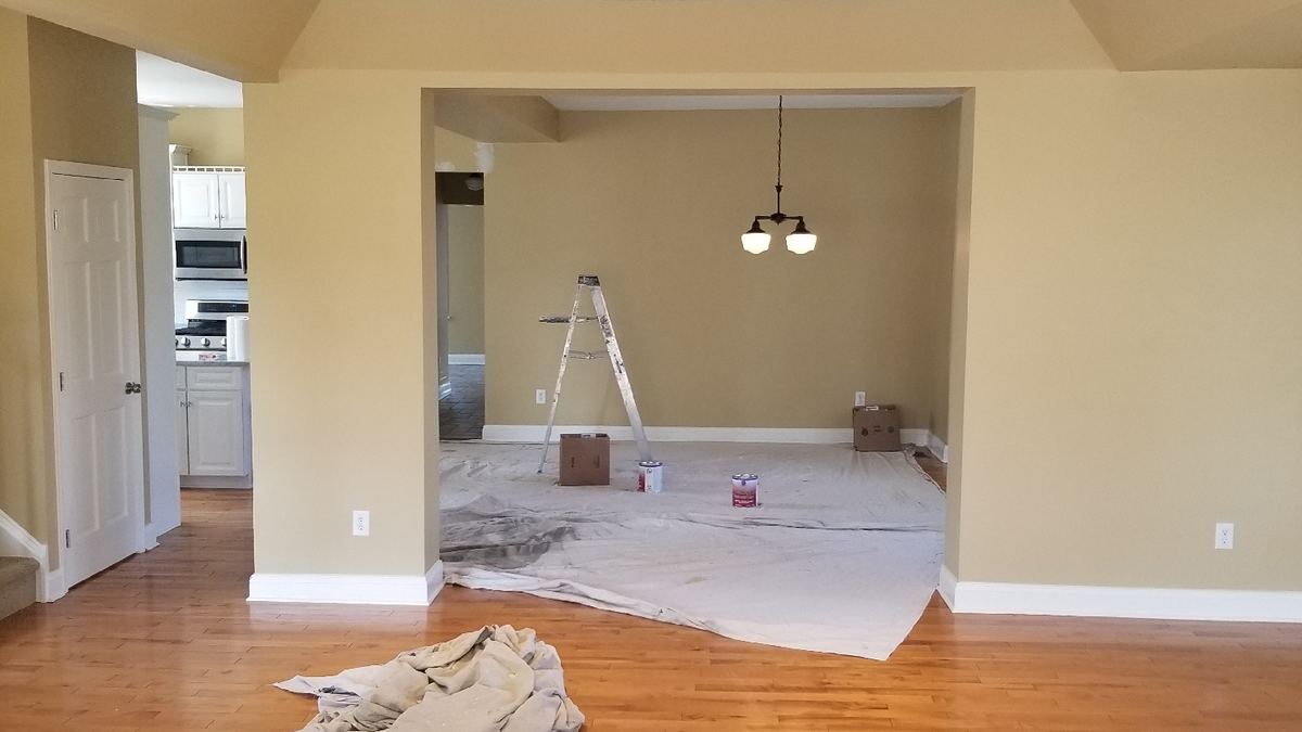 Cabinet & Trim Painting by painters in Winslow Township